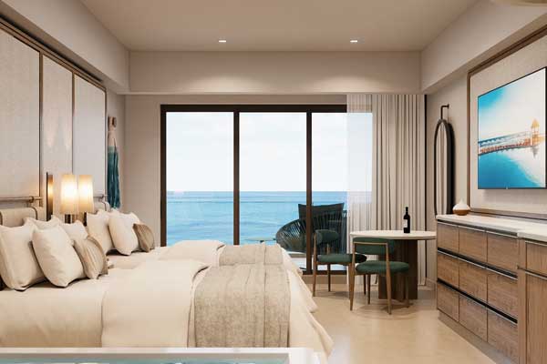 Ocean View Superior Deluxe Room at Beach Palace Cancun